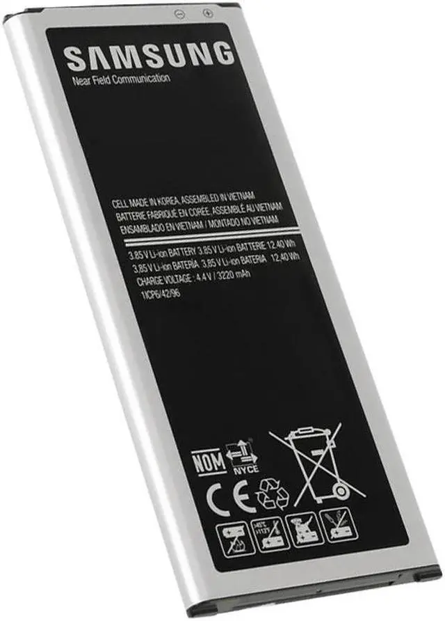 Alt view image 2 of 3 - New OEM Battery Replacement for  Samsung Galaxy Note 4 EB-BN910BBE EB-BN910BBU N910 3220mAh