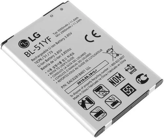 Alt view image 3 of 3 - NEW OEM 3000mAh BL-51YF Battery Genuine LG G4 H810 H811 LS991 VS986 US991 Stylo
