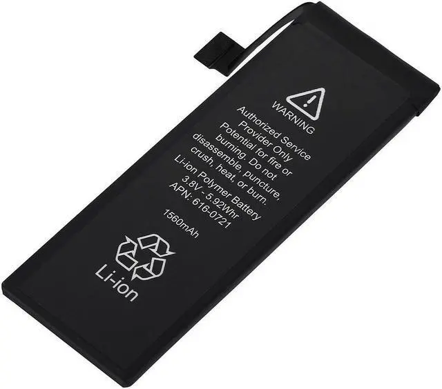 Alt view image 3 of 4 - For iPhone 5S/5C A1453 A1533 A1457 A1528 A1530 A1518 1560mAh Li-ion OEM Internal Battery Replacement