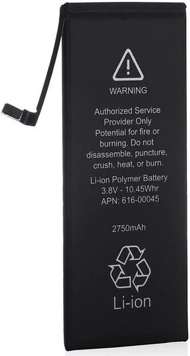 Main image of New OEM Quality 2750mAh Li-ion Battery Replacement w/Flex Cable For Apple iPhone 6S Plus 5.5"