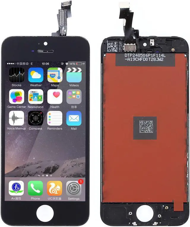 Alt view image 6 of 7 - OEM Quality Display iPhone 5s & SE Black Replacement LCD Touch Screen Assembly + Tools