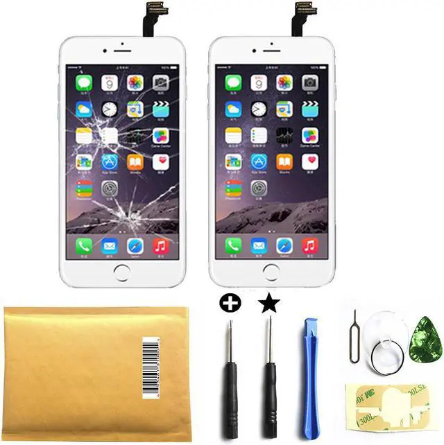 Main image of OEM Quality iPhone 6 Plus White Replacement Display LCD Touch Screen Digitizer + Tools