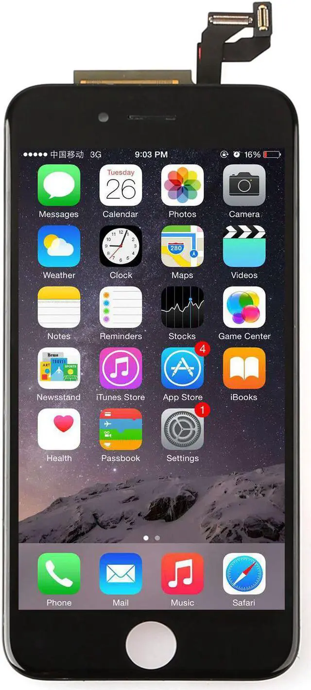 Alt view image 6 of 7 - New For iPhone 6S 4.7" Premium Quality Replacement Black LCD Display Screen Touch Digitizer + Tools