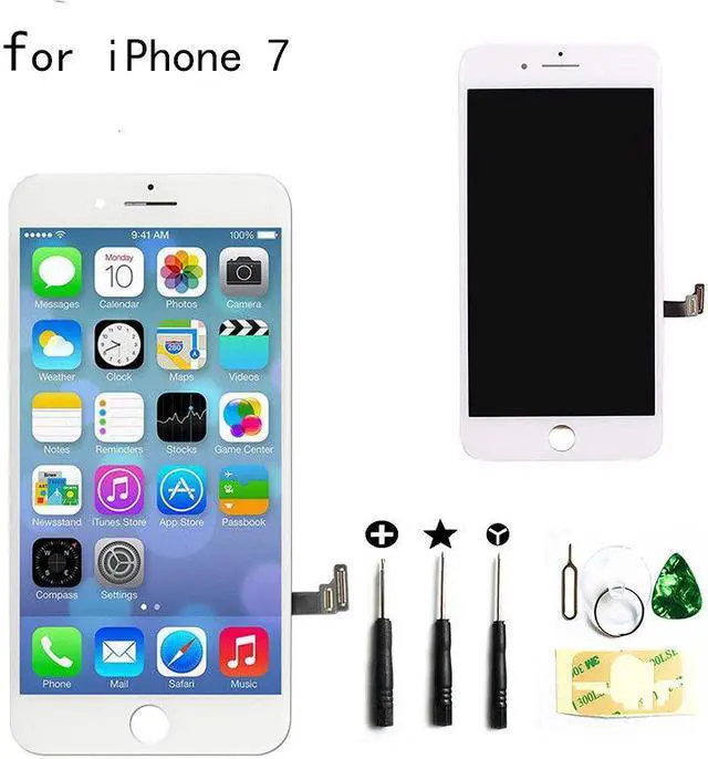 Main image of New For Premium Quality iPhone 7 White LCD Touch Screen Digitizer Display Assembly Replacement
