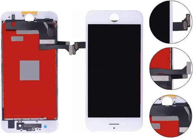 Alt view image 3 of 7 - New Premium Quality For iPhone 7 Plus White Replacement LCD Screen Digitizer Assembly