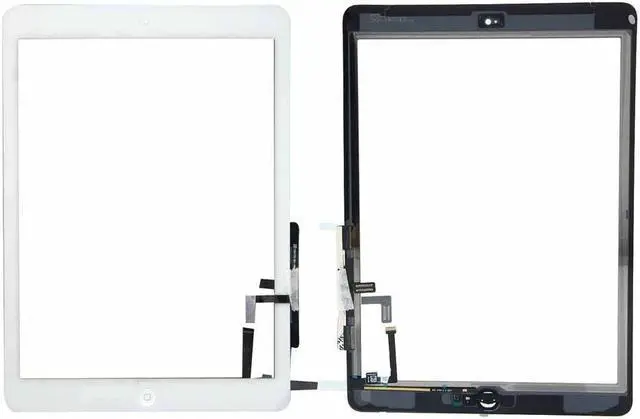 Alt view image 7 of 7 - New For iPad Air 1 iPad 5 Touch Screen Glass White Digitizer Replacement With Home Button + Tools