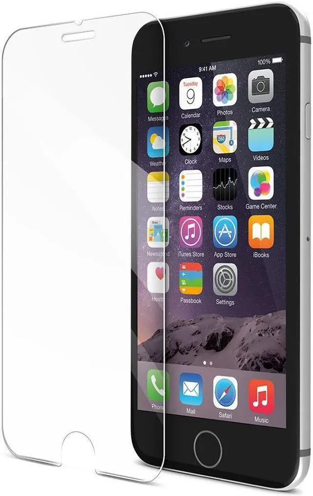 Main image of {3-Pack} New High Quality Premium Real Tempered Glass Film Screen Protector for iPhone 6 / 6s