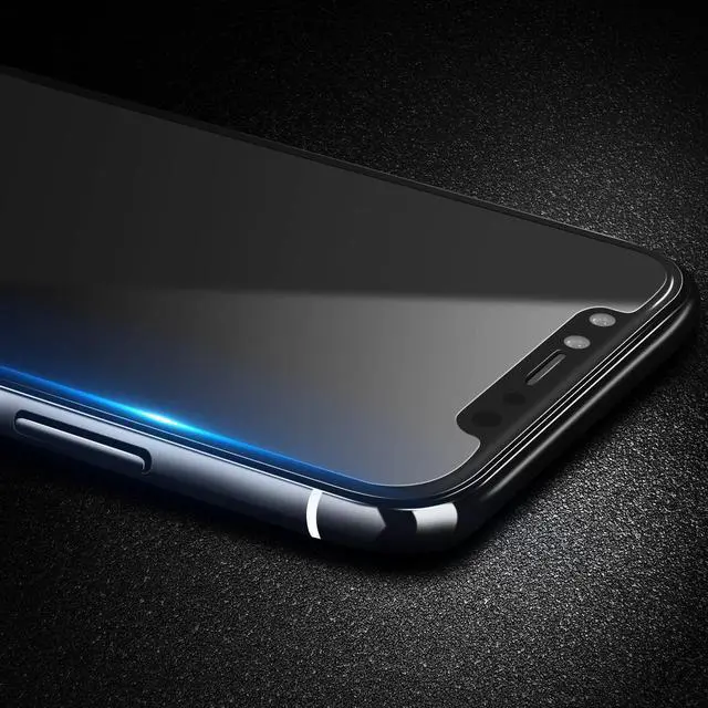 Alt view image 4 of 4 - {3-Pack} New For iPhone Xs Max Full Coverage Tempered Glass Screen Protector Cover Film