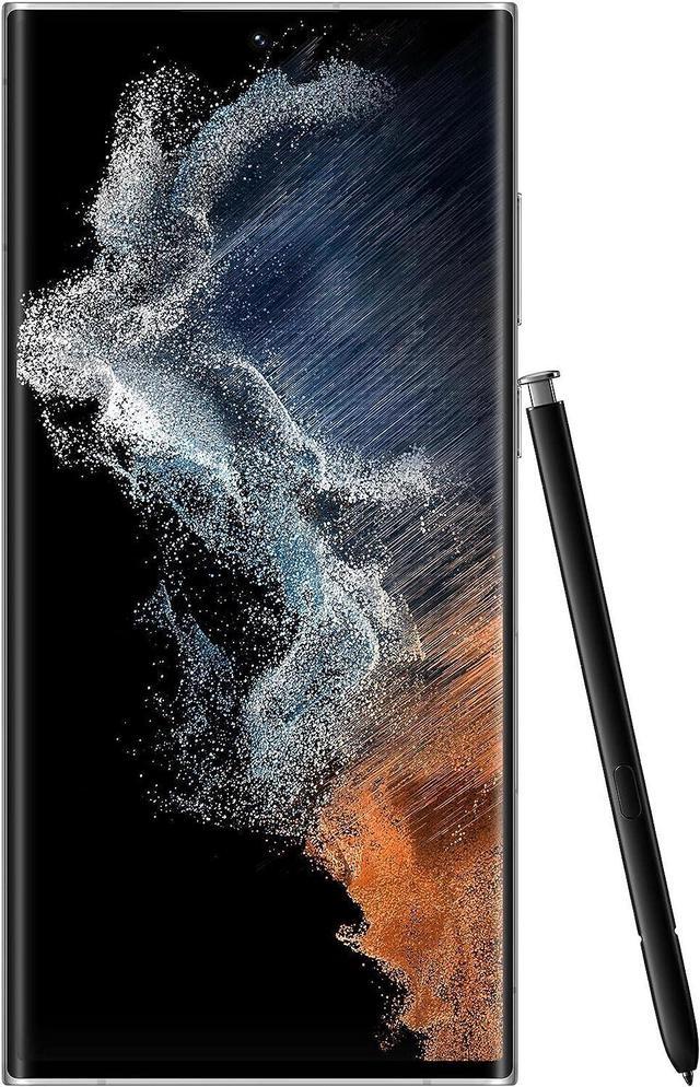Alt view image 2 of 4 - SAMSUNG Galaxy S22 Ultra Smartphone, Factory Unlocked Android Cell Phone, 512GB, 8K Camera & Video, Brightest Display, S Pen, Long Battery Life, Fast 4nm Processor, US Version, Phantom White