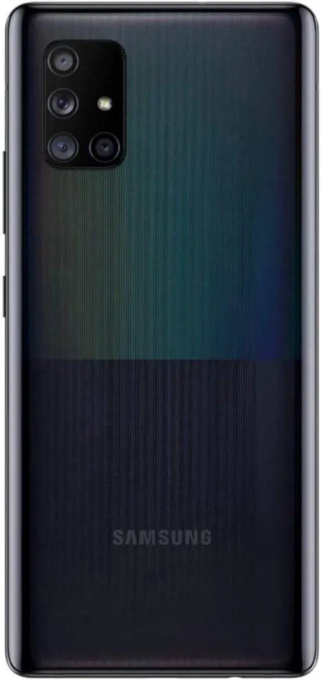 Alt view image 3 of 3 - Samsung Galaxy A71 5G UW 128GB - Prism Bricks Black (Verizon)