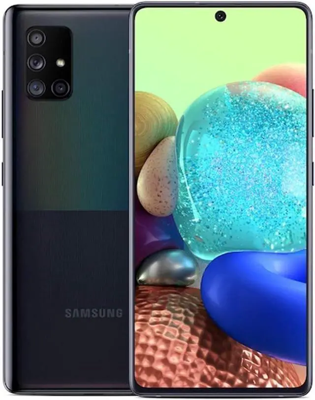 Main image of Samsung Galaxy A71 5G UW 128GB - Prism Bricks Black (Verizon)