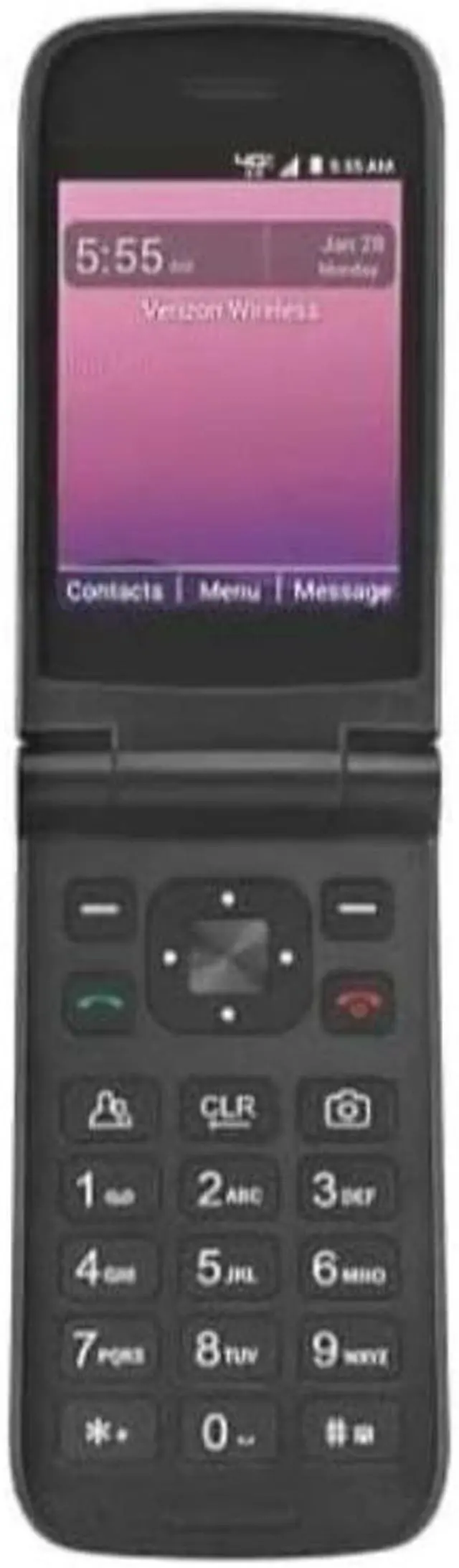 Alt view image 4 of 4 - Orbic Journey Postpaid 4G LTE 8GB Flip Phone Spectrum Unlocked - Grade A+