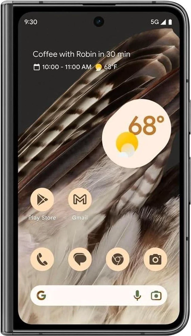 Alt view image 2 of 5 - Grade B+ Good! OEM Unlocked Google Pixel Fold 256GB 12GB RAM 7.6'' Obsidian