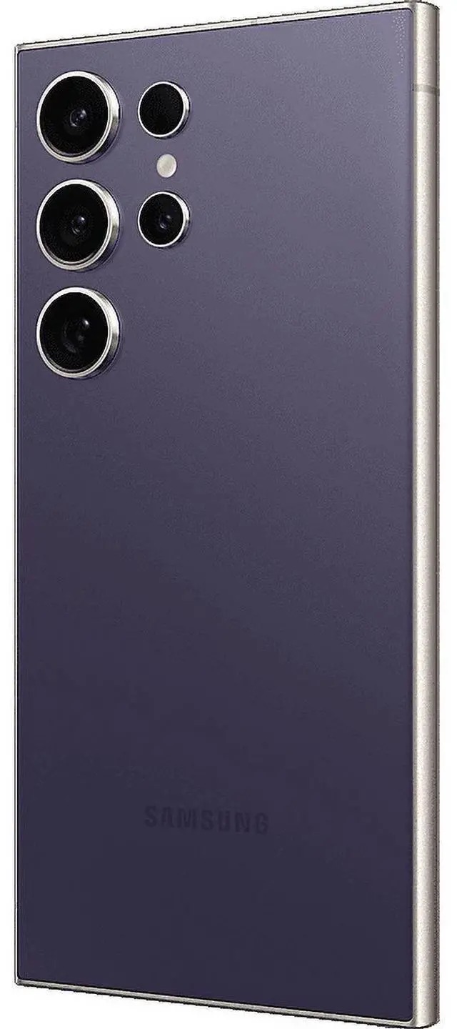 Alt view image 5 of 5 - Samsung Galaxy S24 Ultra 256GB ROM + 12GB RAM (GSM | CDMA) Factory Unlocked 5G Smartphone (Titanium Violet) - Grade A+