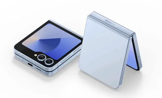 Alt view image 3 of 3 - Samsung Galaxy Z Flip6 Unlocked 256GB - Blue (GRADE A)