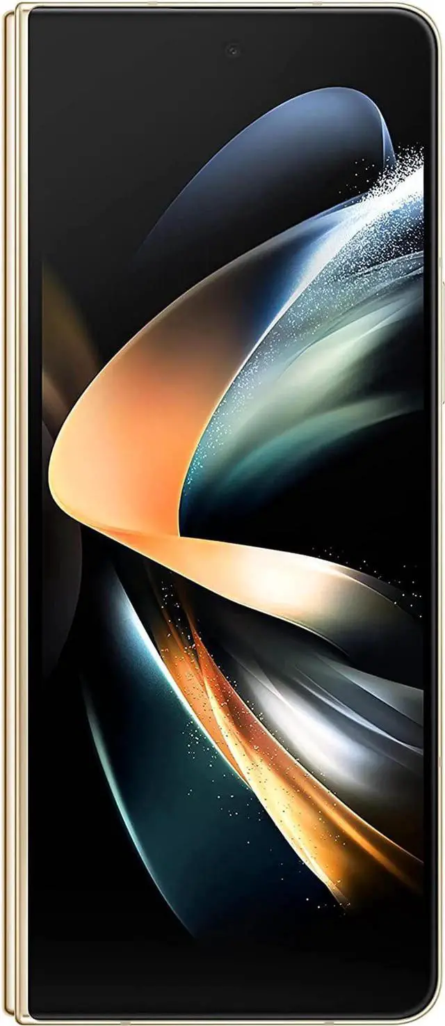 Alt view image 2 of 3 - SAMSUNG Galaxy Z Fold 4 Cell Phone, Factory Unlocked Android Smartphone, 256GB Beige - Great Condition