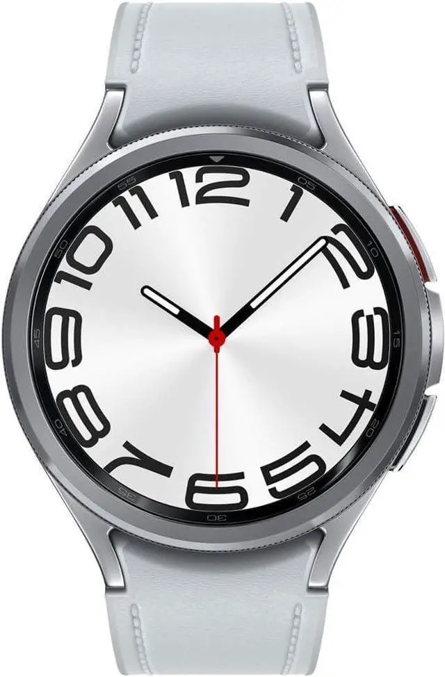 Alt view image 8 of 10 - Samsung Galaxy Watch6 Classic 47 mm Digital Touchscreen Silver