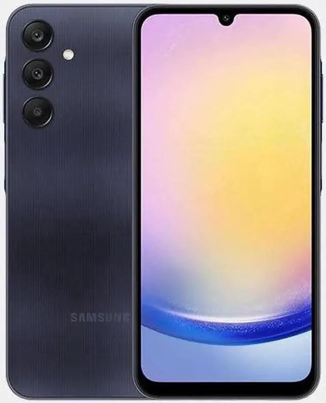 Main image of Samsung Galaxy A25 5G SM-A256U 128GB 6GB RAM GSM Unlocked Blue Black - VERY GOOD