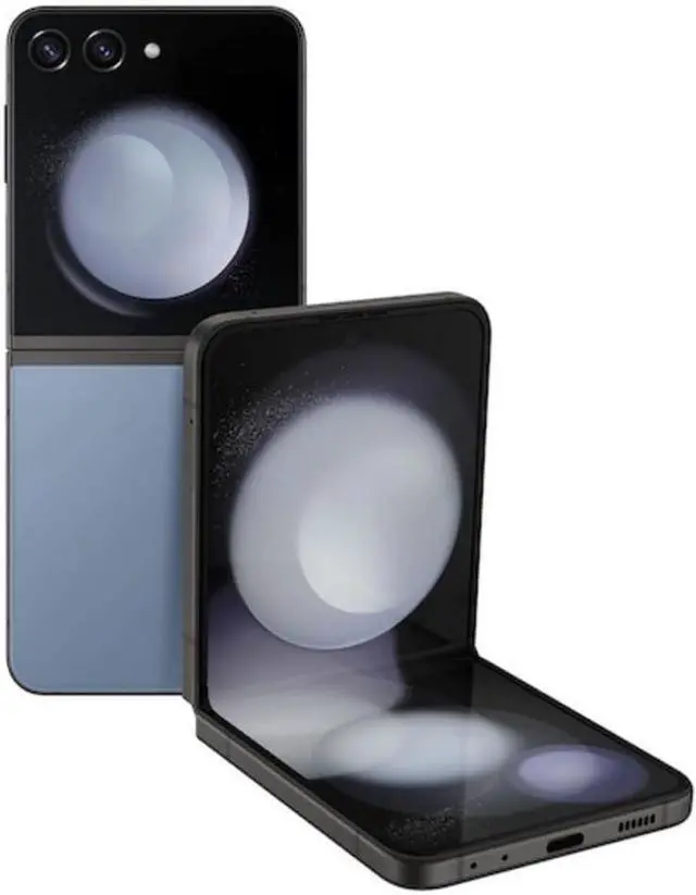 Main image of (Unlocked) Samsung Galaxy Z Flip5 - 256GB SM-F731U Blue - Grade A