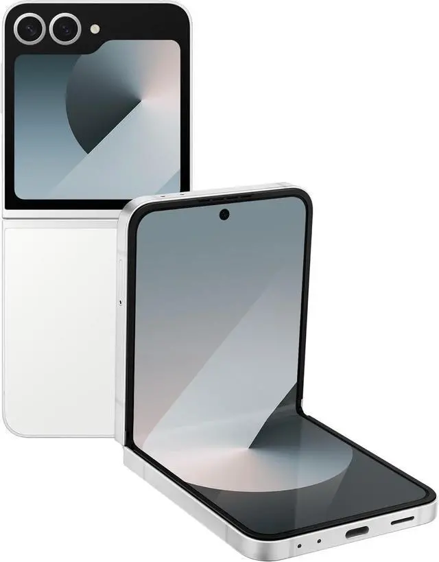 Main image of Samsung Galaxy Z Flip6 256GB Unlocked White - Grade A