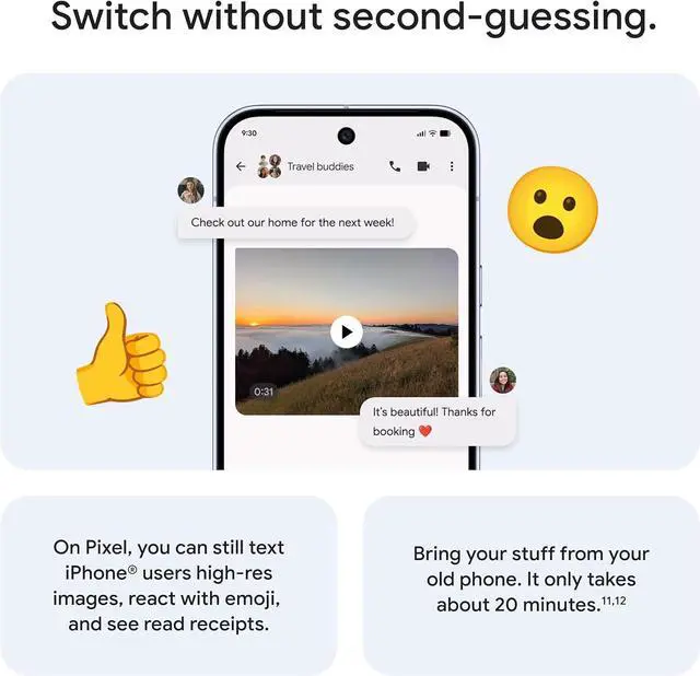 Alt view image 2 of 3 - Google Pixel 10 Pro XL Verizon 256GB Black | Grade A