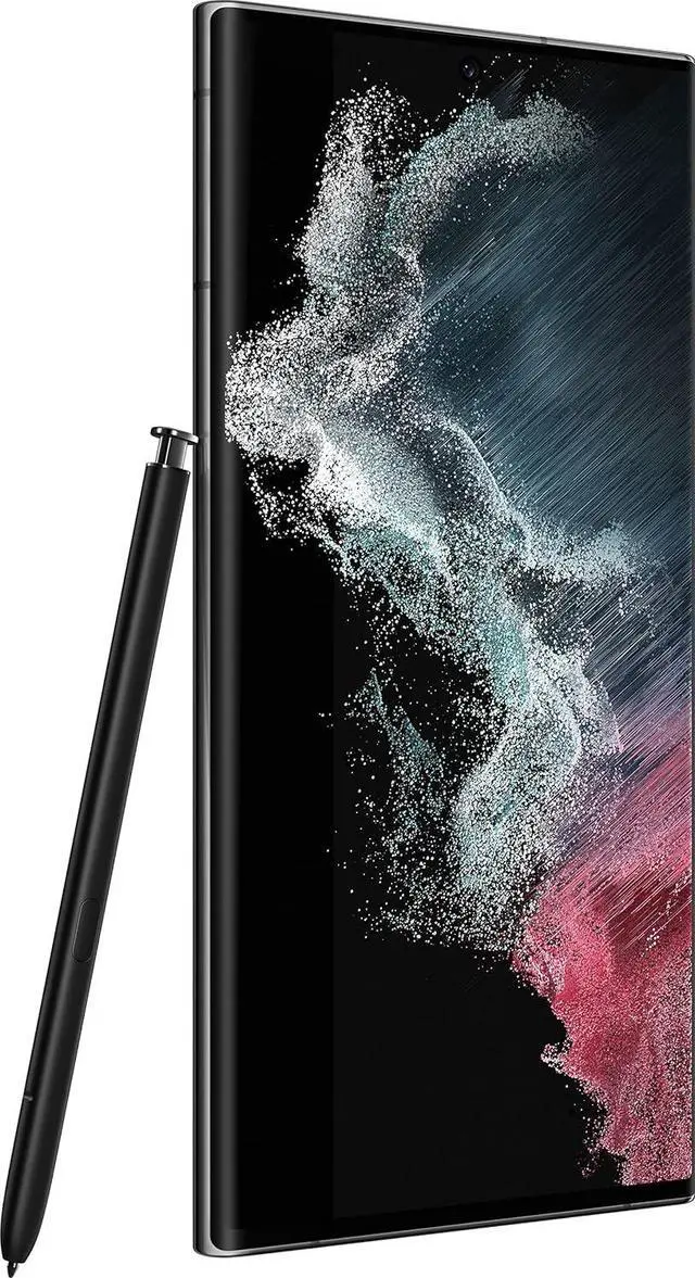 Alt view image 3 of 3 - SAMSUNG Galaxy S22 Ultra Smartphone, Factory Unlocked Android Cell Phone, 256GB, Phantom Black - Grade A