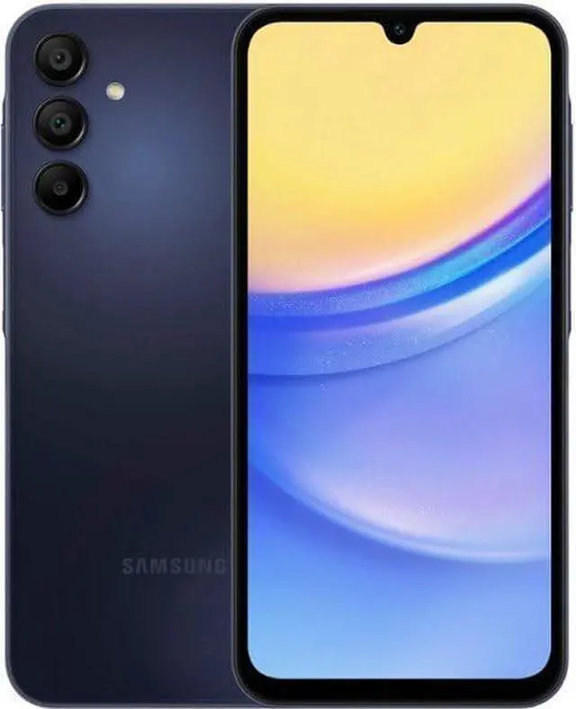 Main image of Samsung Galaxy A15 5G, 128GB, Blue Black - Locked to Verizon (Excellent)