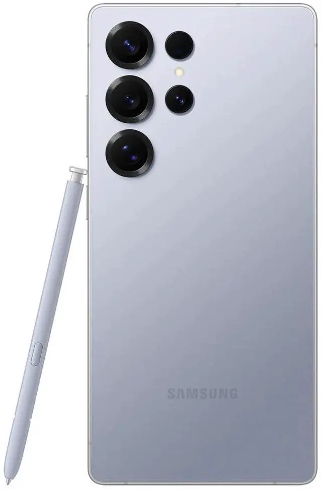 Alt view image 5 of 5 - Samsung Galaxy S25 Ultra, 256GB, Silver Blue - Unlocked (Very Good)