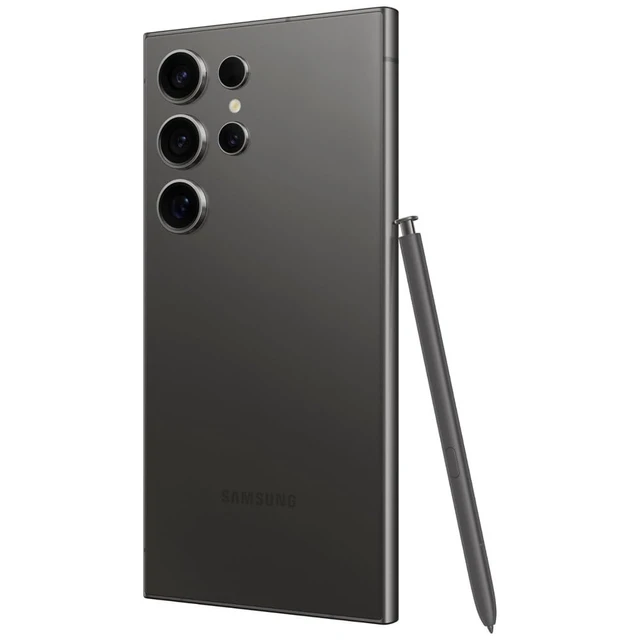 Alt view image 2 of 5 - Samsung Galaxy S24 Ultra 5G, US Version, 256GB, Titanium Black - Unlocked (Very Good)