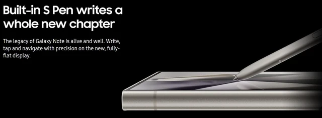 Alt view image 5 of 5 - Samsung Galaxy S24 Ultra 5G, US Version, 256GB, Titanium Black - Unlocked (Very Good)