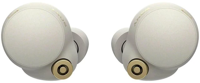 Main image of Sony WF-1000XM4 Noise Canceling Wireless Earbud Headphones - Silver (Grade A)