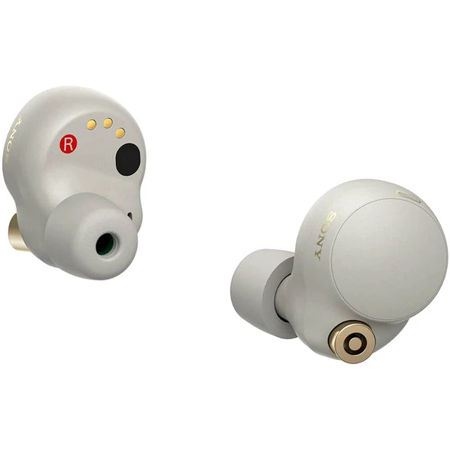 Alt view image 3 of 6 - Sony WF-1000XM4 Noise Canceling Wireless Earbud Headphones - Silver (Grade A)