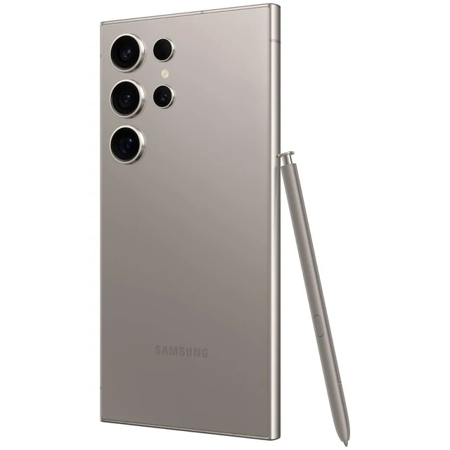 Alt view image 2 of 5 - Samsung Galaxy S24 Ultra 5G, US Version, 256GB, Titanium Gray - AT&T (Excellent)