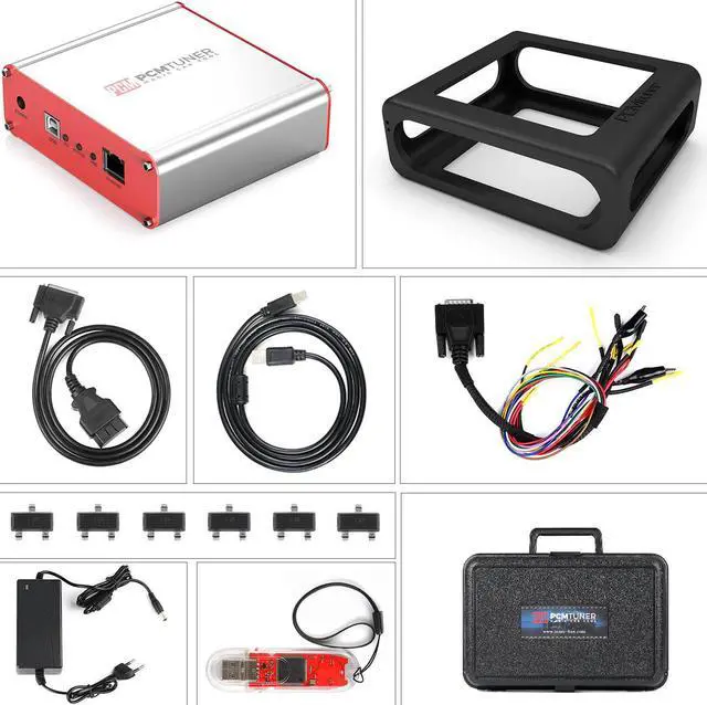 Main image of Support 67 Models in 1 ECU Programmer Online Update Support Checksum and Pinout Diagram with Free Damaos with Silicone Case and Plastic Carrying Box