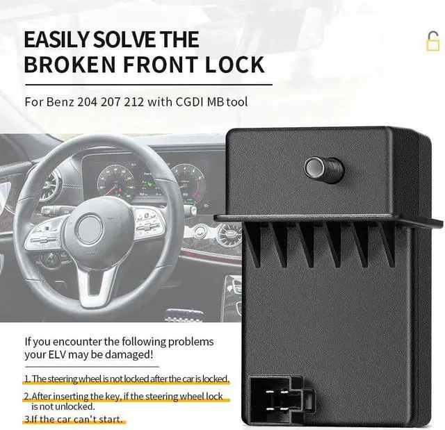 Alt view image 5 of 7 - 10pcs CGDI ELV Simulator Renew ESL for Benz 204 207 212 with CGDI MB Benz Key Programmer