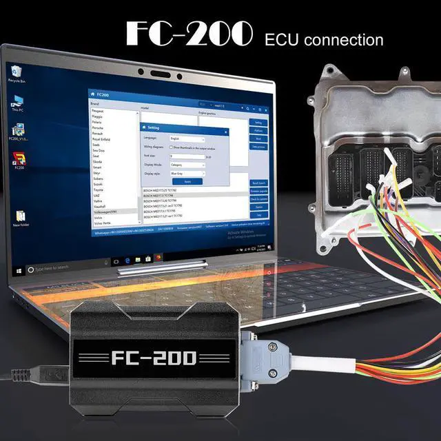 Alt view image 5 of 12 - CG FC200 ECU Programmer Full Version Support 4200 ECUs and 3 Operating Modes Upgrade of AT200