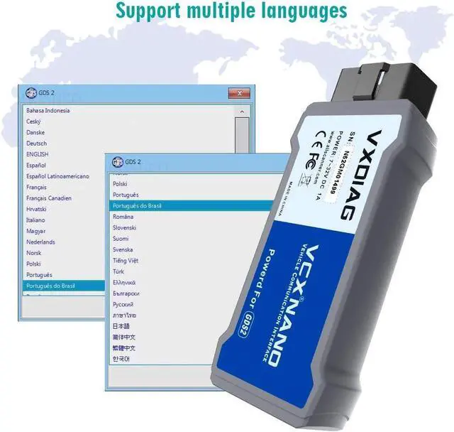 Alt view image 4 of 4 - VXDIAG VCX Nano Multiple GDS2 and TIS2WEB Diagnostic/Programming System for GM/Opel