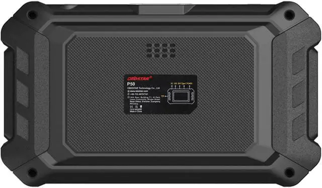 Alt view image 7 of 7 - OBDSTAR P50 Airbag Reset Tool Support Read & Clear Fault Codes by OBD/ BENCH Covers 51 Brands and Over 7100 ECU Part No.