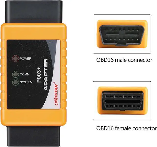 Alt view image 4 of 6 - OBDSTAR P003+ Kit for OBDSTAR DC706 Support ME9.0, MED9.1, MED9.6.1, ME9.6.1, MED9.5.10, EDC16C39, EDC16CP35, EDC16C8