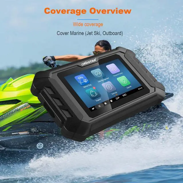 Alt view image 4 of 6 - OBDSTAR iScan YAMAHA MARINE Diagnostic and Key Programmer Tool 2 Years Free Update