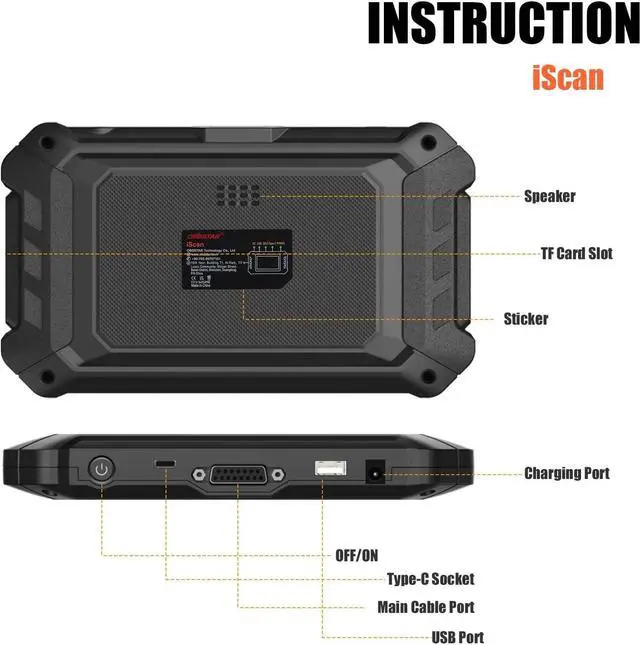 Alt view image 7 of 7 - OBDSTAR iScan MERCURY Marine Diagnostic Tool Support DFI 2, Optimax, Seapro, Verado, 40HP-300HP Engines with M064 Mercury Cable