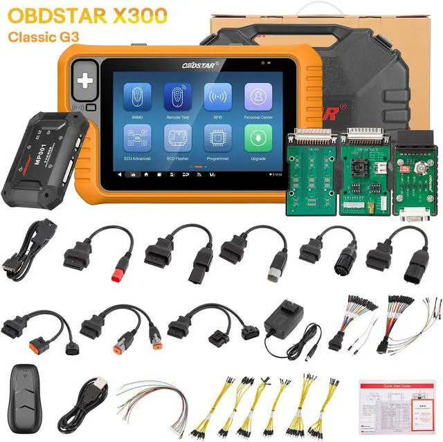 Alt view image 5 of 7 - OBDSTAR X300 Classic G3 A1+A2 Android 11 Intelligent Key Programming Tool for Car HD E-Car MOTO Marine with Built-in CANFD Doip Protocols