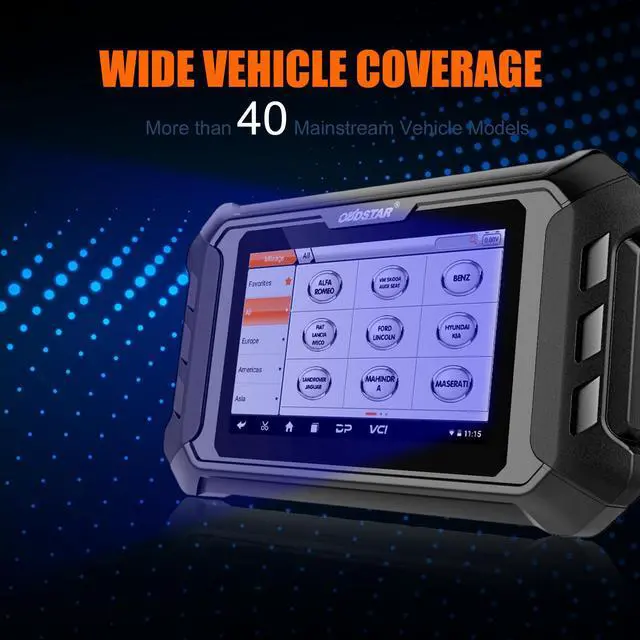 Alt view image 4 of 6 - OBDSTAR ODOMASTER Full Version Odometer Correction Tool, OBD2 Scanner Support More Vehicles than X300M+ One Year Free Update Get Free FCA 12+8 Adapter