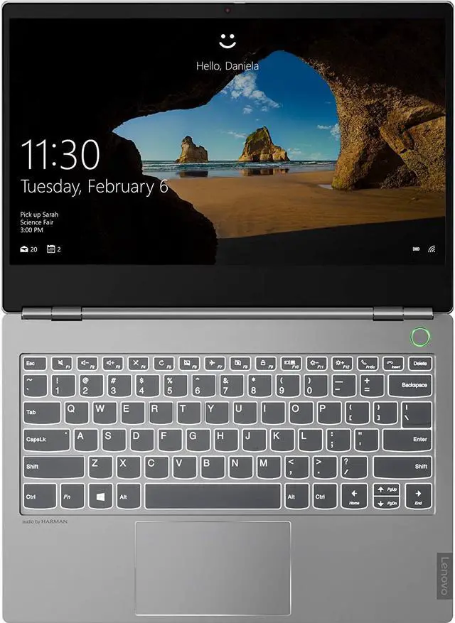 Alt view image 17 of 18 - Lenovo ThinkBook 13s-IML 13.3" Full HD Laptop i7-10510U 8GB 256GB SSD Win 10 Pro