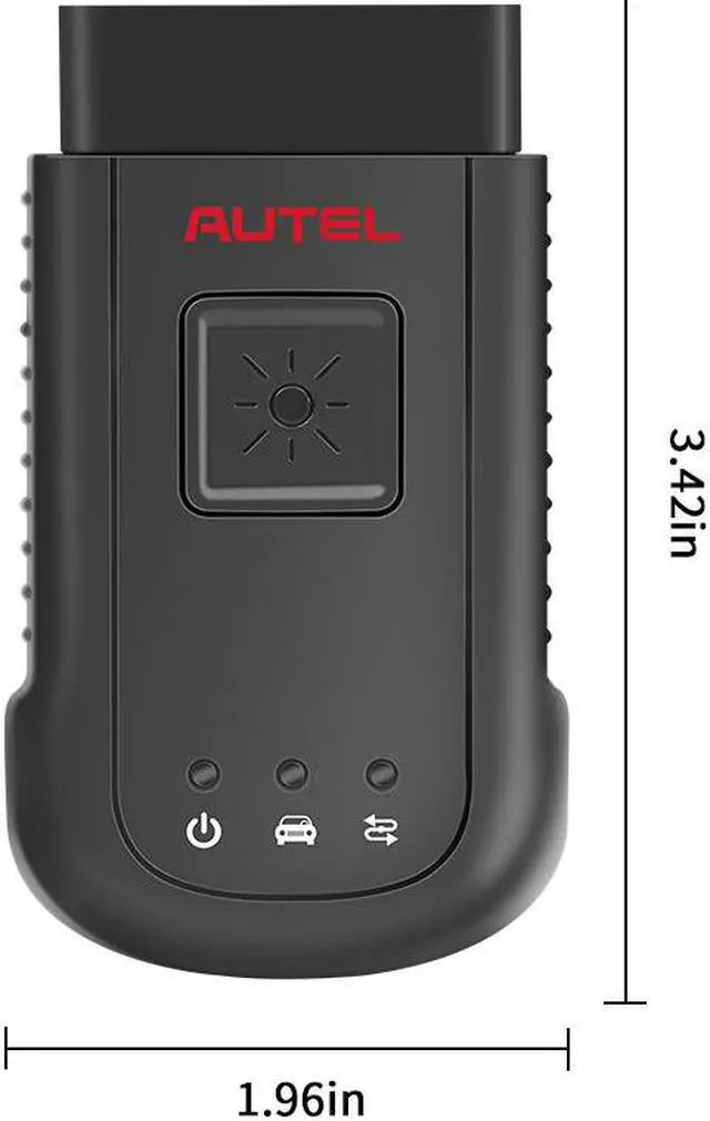 Alt view image 5 of 7 - Autel MaxiSYS-VCI 100 Compact Bluetooth Vehicle Communication Interface MaxiVCI V100 Works for Autel MS906BT/ MS906TS/ MK908P/ Elite