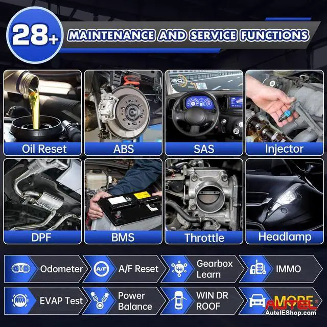 Alt view image 4 of 7 - 2023 Autel MaxiCOM MK808S MK808Z Automotive Diagnostic Tablet with Android 11 Operating System Upgraded Version of MK808