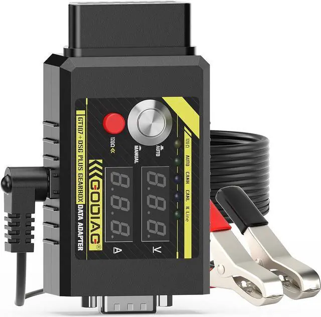 Main image of GODIAG GT107+ DSG Plus Gearbox Data Adapter with Voltage Current Display For DQ250 DQ200 VL381 VL300 DQ500 DL501 Benz BMW