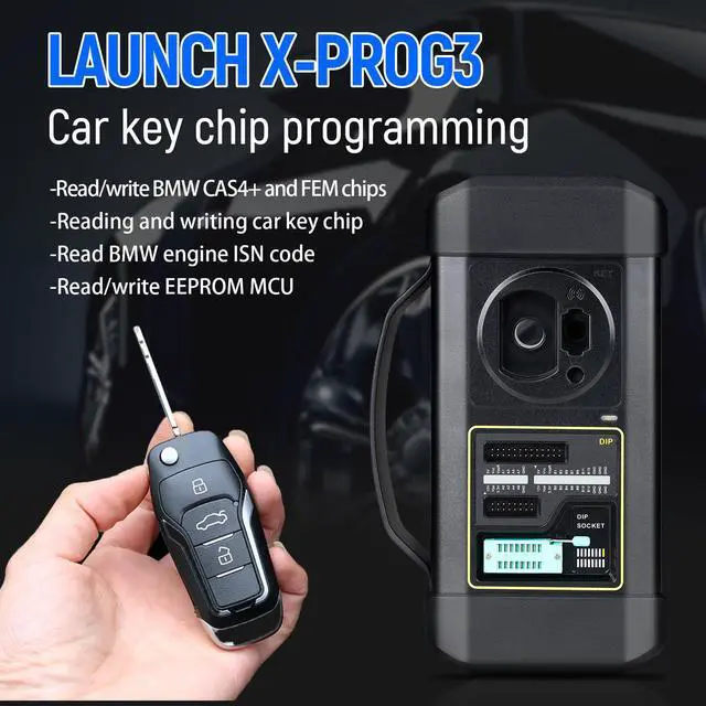 Alt view image 3 of 6 - LAUNCH X-431 GIII X-PROG 3 Car Key Programming Scan Tool with EEPROM Adapter for X431 V/V+, PRO 3, PRO 3S+, PRO 5, PAD III and PAD V, etc. Advanced Immobilizer & Key Programmer
