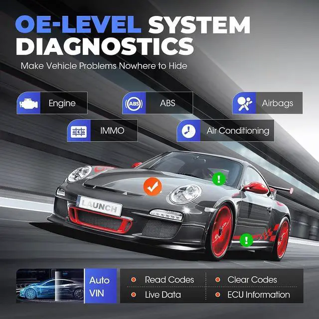 Alt view image 5 of 7 - Launch X431 CRP919X OBD2 Scanner: 2023 Bi-Directional Scan Tool with 2-Year Updates, Added TPMS &BST360, ECU Coding, CAN FD/DoIP, All System Diagnostic Scanner with 31 Services, Upgrade of CRP909X