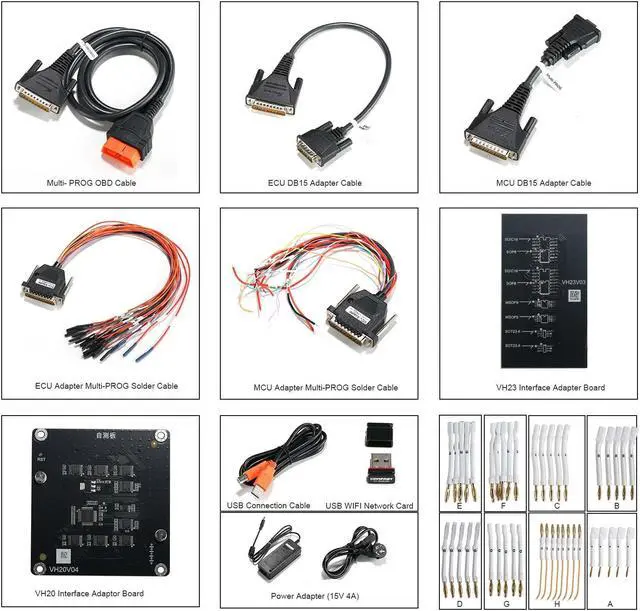 Alt view image 6 of 7 - Xhorse Multi-Prog Programmer ECU Programmer Update of VVDI Prog with Free MQB48 License Expert Mode Batch Write Chips